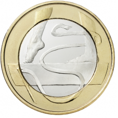 Finlândia 5€ Ginástica 2015